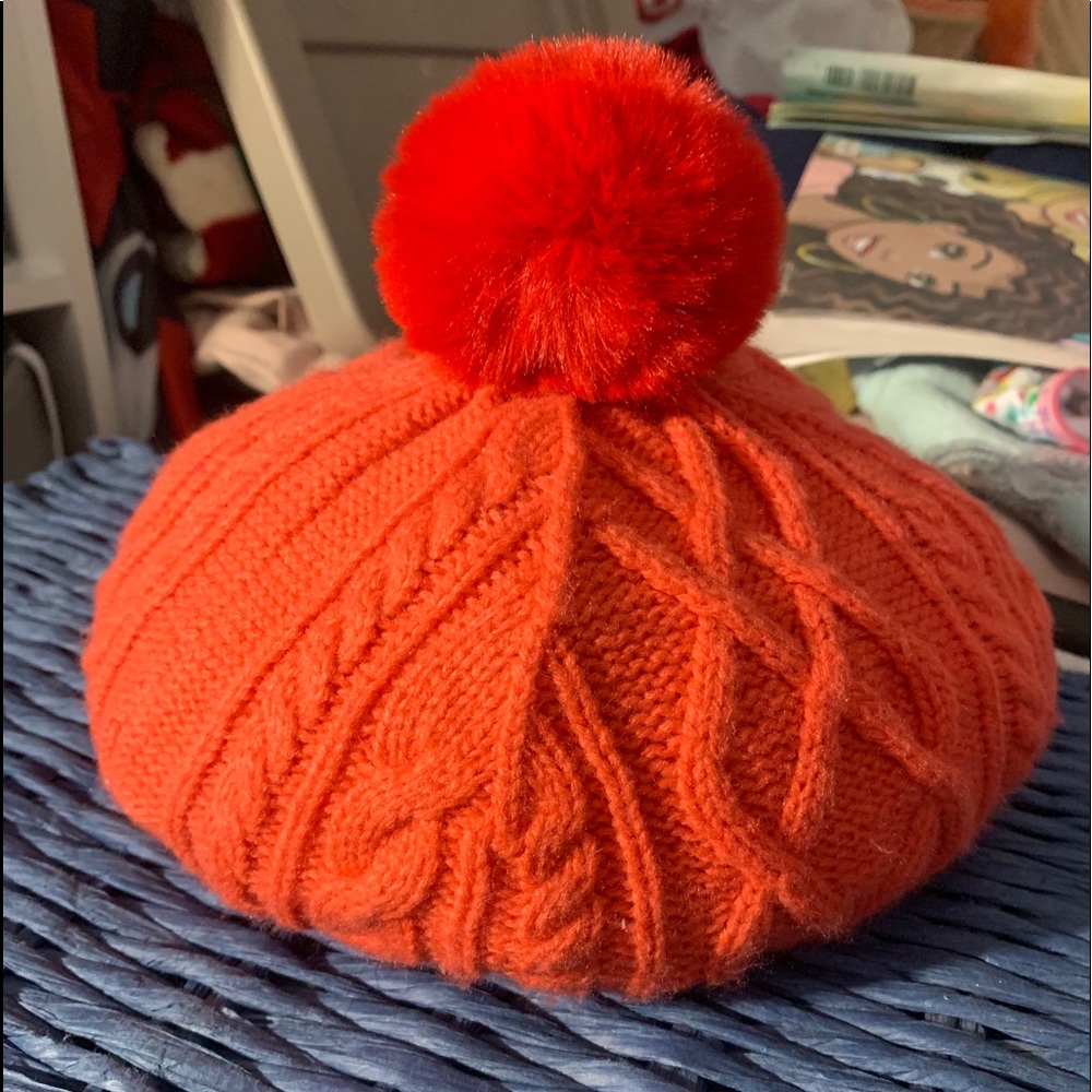 Janie and Jack Orange beret